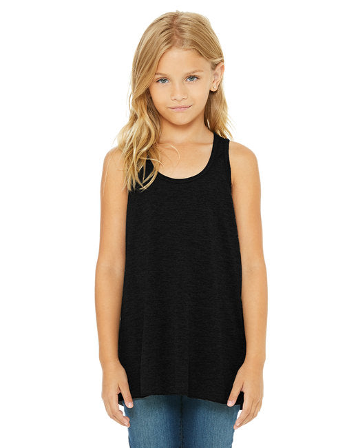 B8800Y Bella + Canvas Youth Flowy Racerback Tank