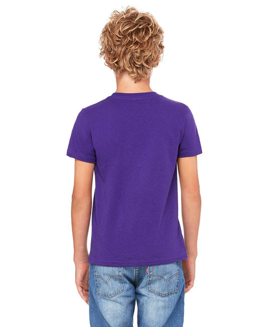 3001Y Bella + Canvas Youth Jersey T-Shirt