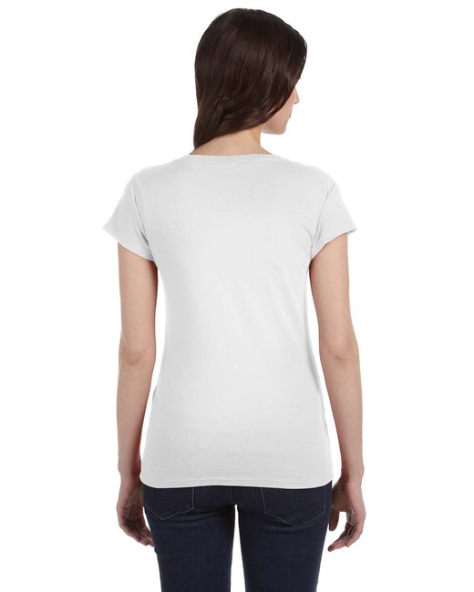 G64VL Gildan Ladies' SoftStyle® Fitted V-Neck T-Shirt