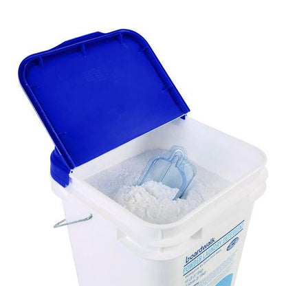 Powder Laundry Detergent, Low Foam, Crisp Clean Scent, 18 lb Pail