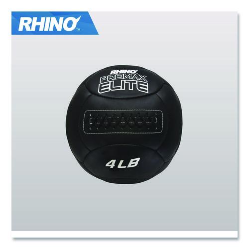 Rhino Promax Elite Medicine Ball, 4 lb, Black