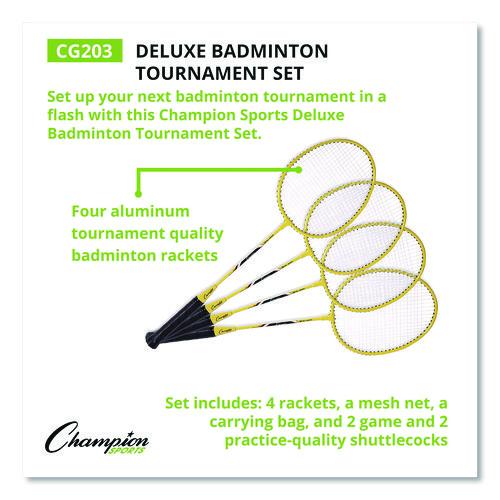 Deluxe Badminton Tournament Set, 28" x 11"