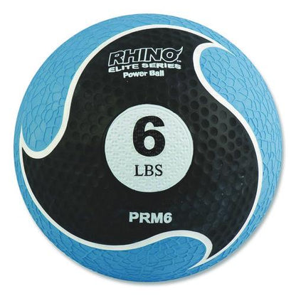 Rhino Elite Medicine Ball, 6 lb, Blue