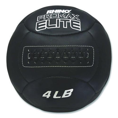 Rhino Promax Elite Medicine Ball, 4 lb, Black