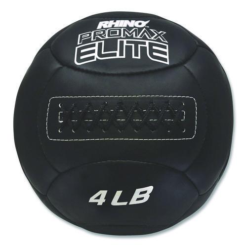Rhino Promax Elite Medicine Ball, 4 lb, Black
