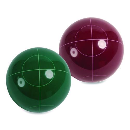 Deluxe Bocce Tournament Set, 4.25" dia Balls, Assorted Colors