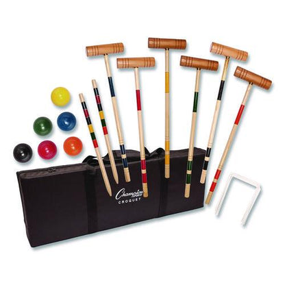 Deluxe Croquet Tournament Set, with Carry Bag