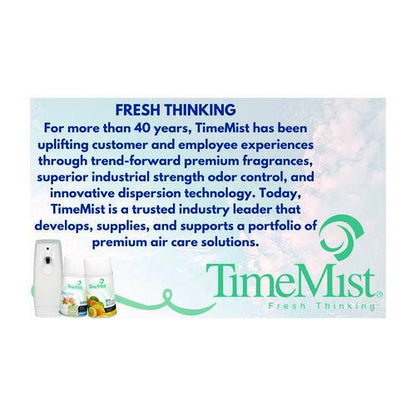 Classic Metered Aerosol Fragrance Dispenser, 3.75" x 3.25" x 9.5", White