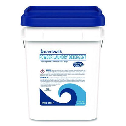Powder Laundry Detergent, Low Foam, Crisp Clean Scent, 18 lb Pail