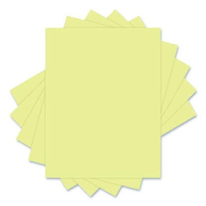 Deluxe Colored Paper, 20 lb Bond Weight, 8.5 x 11, Canary, 500 Sheets/Ream, 10 Reams/Carton