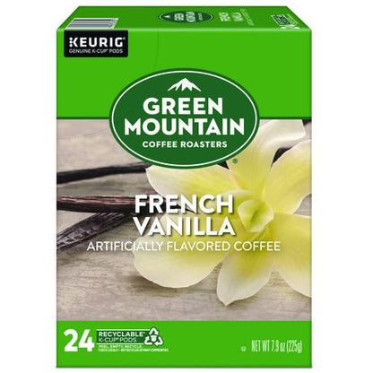 French Vanilla Coffee K-Cup Pods, 24/Box