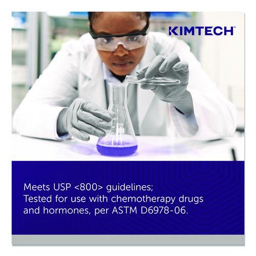 STERLING Nitrile-Xtra Exam Gloves, Powder-Free, AQL 1.0, Large, 3.5 mil Thick, 12" Long, Gray, 100/Box, 10 Boxes/Carton