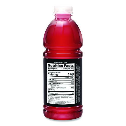 Gameplan Sports Drink, Fruit Punch, 20 oz Bottle, 24/Carton