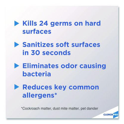 4-in-One Disinfectant and Sanitizer, Citrus, 14 oz Aerosol Spray, 12/Carton