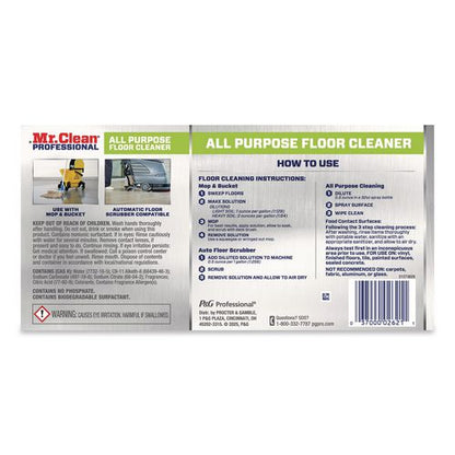 Finished Floor Cleaner, Lemon Scent, 1 gal Bottle, 3/Carton