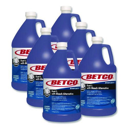 Symplicity Duet L Laundry Detergent, 1 gal, Fresh Scent, 4/Carton