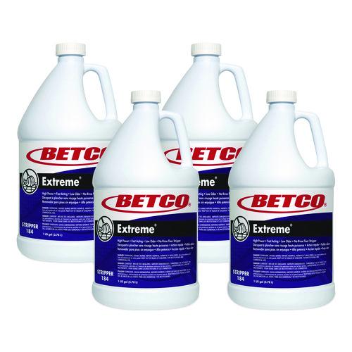 Extreme Floor Stripper, Lemon Scent; 1 gal Bottle, 4/Carton