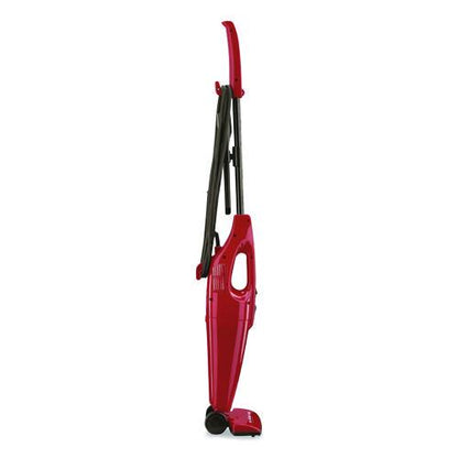 SimpliStick Bagless Stick Vacuum, 9" Cleaning Path, Red