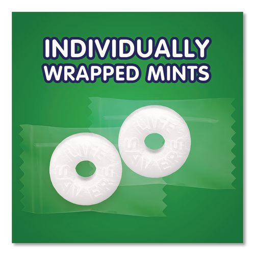 Hard Candy Mints, Wint-O-Green, Individually Wrapped, 6.25 oz Bag