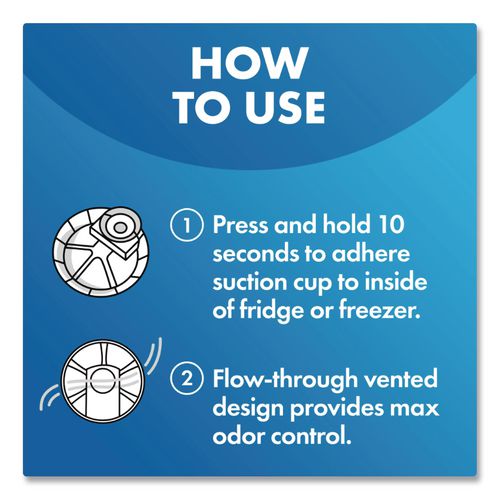 Fridge Fresh Baking Soda, Unscented, 5.5 oz, 8/Carton
