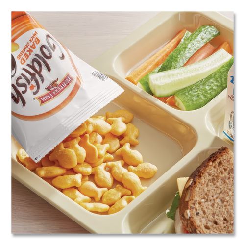 Goldfish Crackers, Cheddar, Single-Serve Snack, 1.5oz Bag, 72/Carton