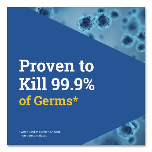 Disinfecting Wipes, 1-Ply, Fresh Scent, 7 x 8, White, 75/Canister, 6 Canisters