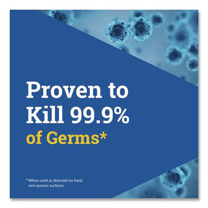 Disinfecting Wipes, 1-Ply, Fresh Scent, 7 x 8, White, 75/Canister, 6 Canisters