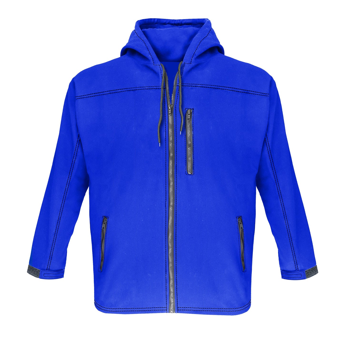 Exclusive Pearl Weave BJJ Hoodie Blue Unisex