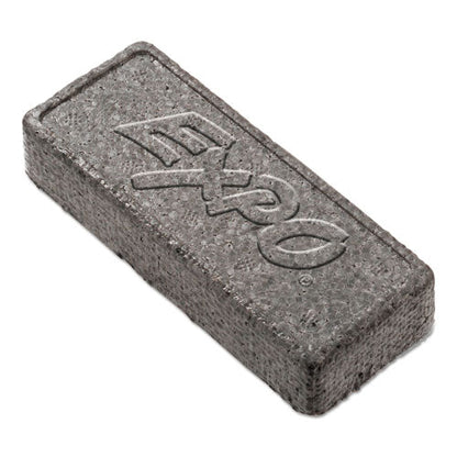 White Board CARE Dry Erase Eraser, 5.13" x 2.25" x 1.25", Charcoal