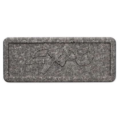 White Board CARE Dry Erase Eraser, 5.13" x 2.25" x 1.25", Charcoal