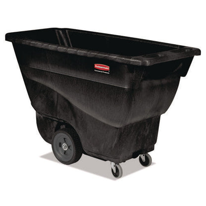 0.5 cu yd Structural Foam Tilt Truck, Utility Duty, 450 lb Capacity, Black