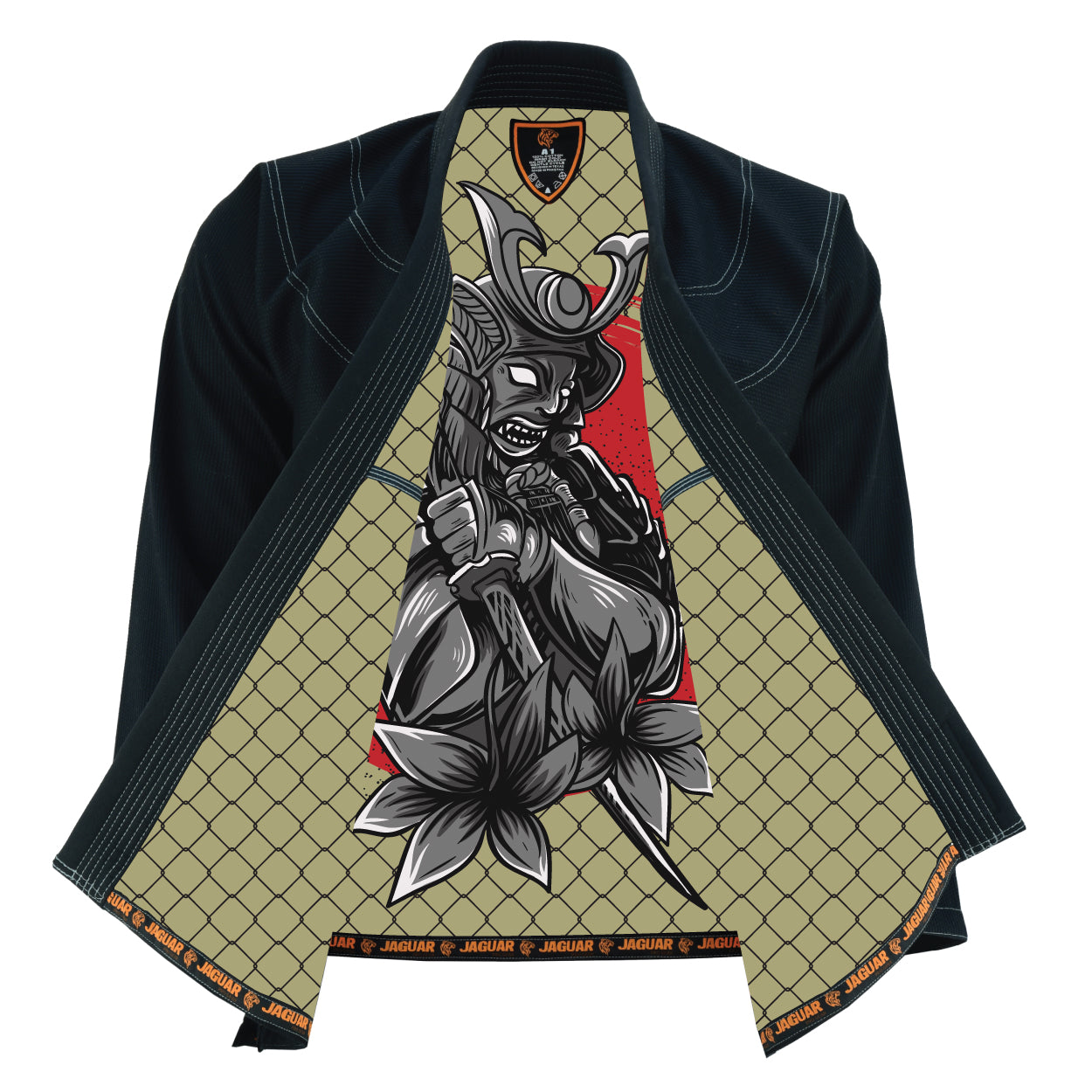 Jaguar Pro Gear – Samurai Armor Inner Sublimated - Pro Brazilian Jiu Jitsu BJJ Kimono Gi Uniform Unisex Pure Cotton