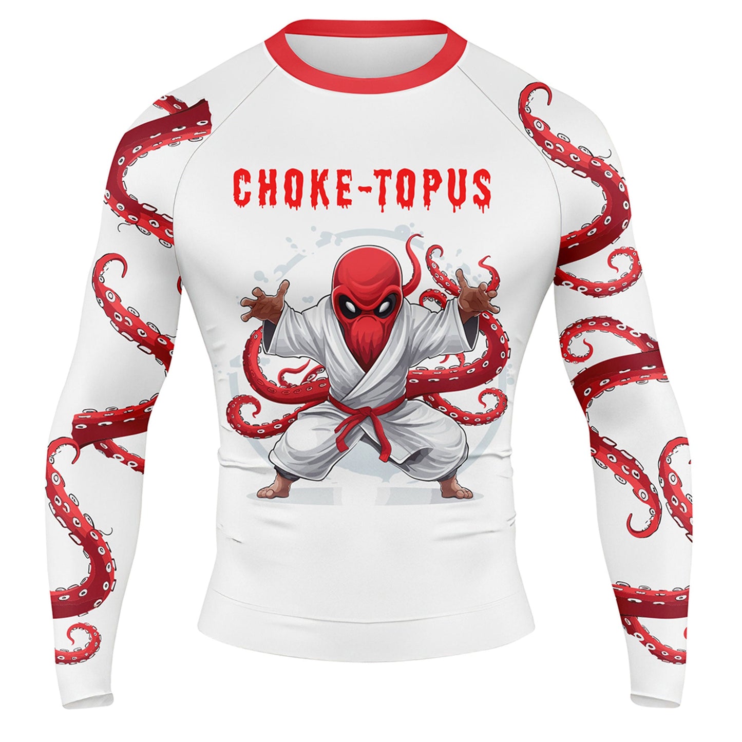 CHOKETOPUS - Premium Sublimated Rashguard Kids Adults Unisex