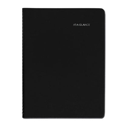 DayMinder Weekly Appointment Book, Vertical-Column Format, 11 x 8, Black Cover, 12-Month (Jan to Dec): 2026