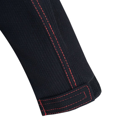 Exclusive Pearl Weave BJJ Hoodie Black Unisex