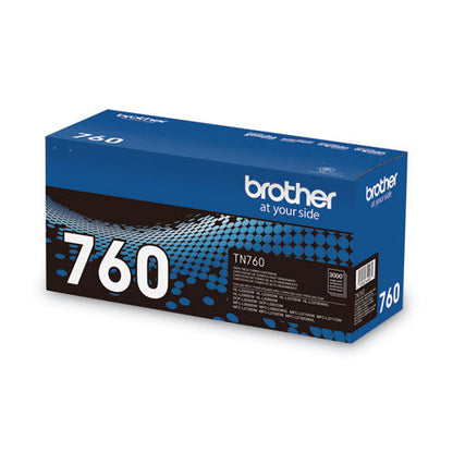 TN760 High-Yield Toner, 3,000 Page-Yield, Black