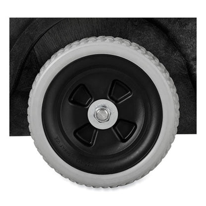 0.5 cu yd Structural Foam Tilt Truck, Utility Duty, 450 lb Capacity, Black