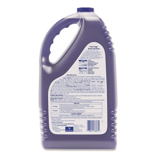 Clean and Fresh Multi-Surface Disinfectant Cleaner, Lavender and Orchid Essence, 144 oz Bottle, 4/Carton