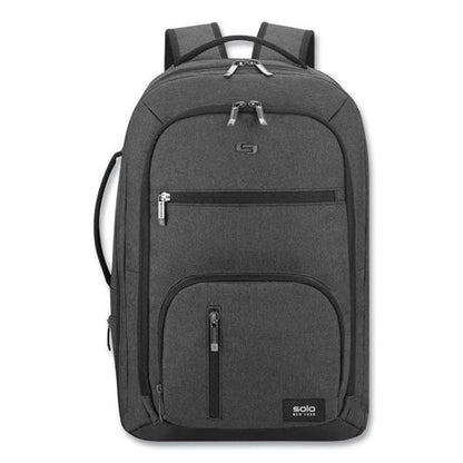 Grand Travel TSA Backpack, 17.3", 11.88 x 7 x 19, Dark Gray