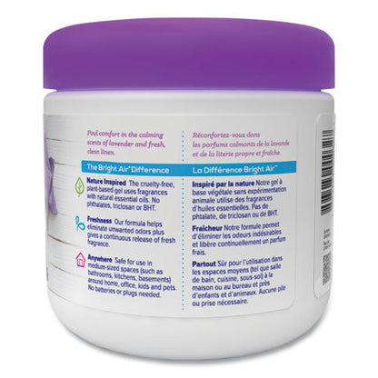 Super Odor Eliminator, Lavender and Fresh Linen, Purple, 14 oz Jar