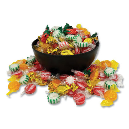 Individually Wrapped Candy Assortments, Assorted Flavors, 5 lb Box