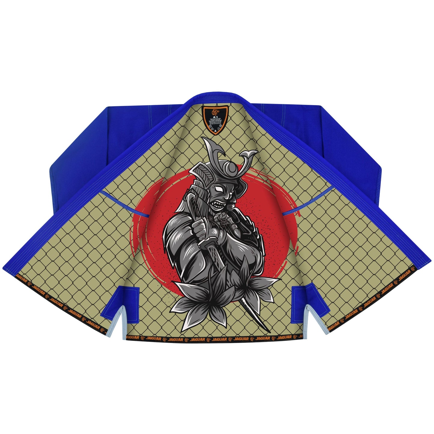 Jaguar Pro Gear – Samurai Armor Inner Sublimated - Pro Brazilian Jiu Jitsu BJJ Kimono Gi Uniform Unisex Pure Cotton