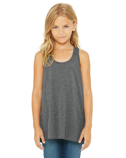 B8800Y Bella + Canvas Youth Flowy Racerback Tank