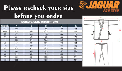 Elite Middle Weight Karate Uniform 10oz WKF Compliant - Kids Adults Karate Gi - (Belt Included)
