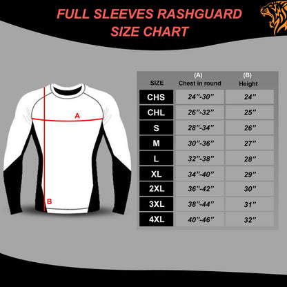 CHOKE-R Premium Sublimated Rashguard Kids Adults Unisex