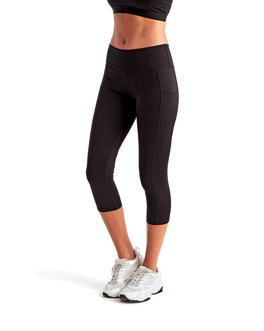 TD533 TriDri Ladies' Three-Quarter Performance Leggings