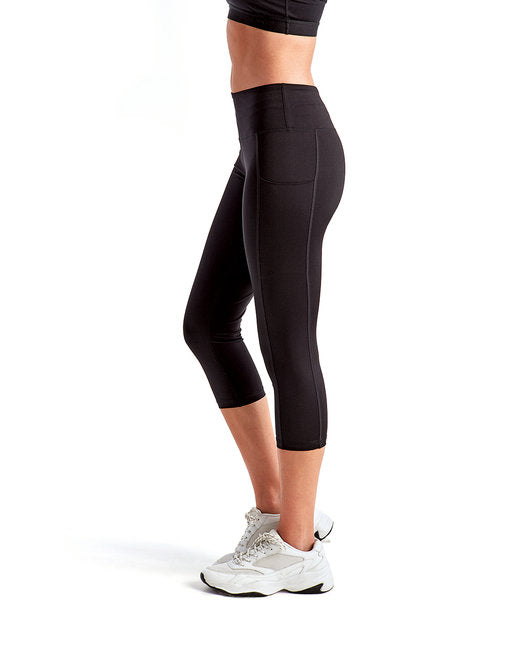 TD533 TriDri Ladies' Three-Quarter Performance Leggings