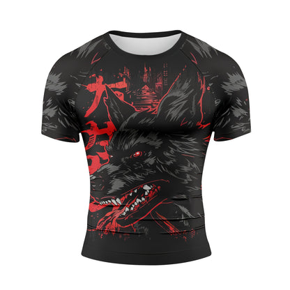 The Wolf - Premium Sublimated Rashguard Kids Adults Unisex