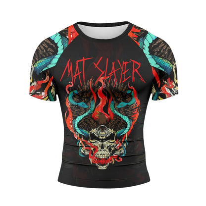 Mat Slayer - Premium Sublimated Rashguard Kids Adults Unisex