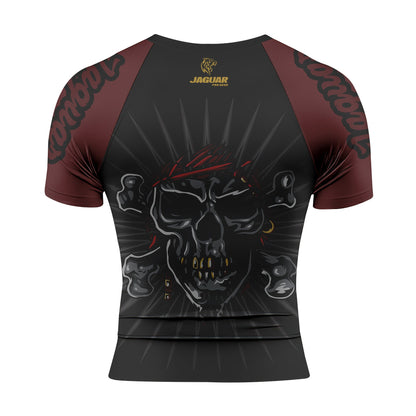 Skull Jiu Jitsu - Premium Sublimated Rashguard Kids Adults Unisex